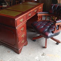 Vintage mahogany desk
