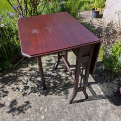 Vintage Mahogany Folding Table
