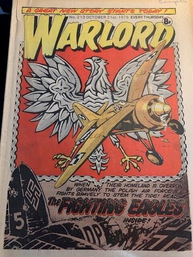 Warlord Comics Issues 210,211,213,214,215,271,299-Sept 30th 1978 -14th June 1980-Not Continuous DC Thomson- Vintage UK Comics
