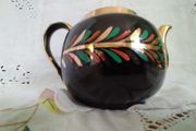 Sadler teapot, vintage black teapot