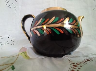 Sadler teapot, vintage black teapot