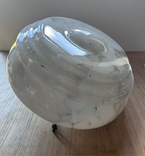 Vintage Art Deco glass ceiling light shade