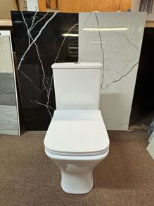 Brand New Closed Back Toilet With Short Projection