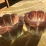 Set of Two Recycled Glass Candle Holders Spain Image 2