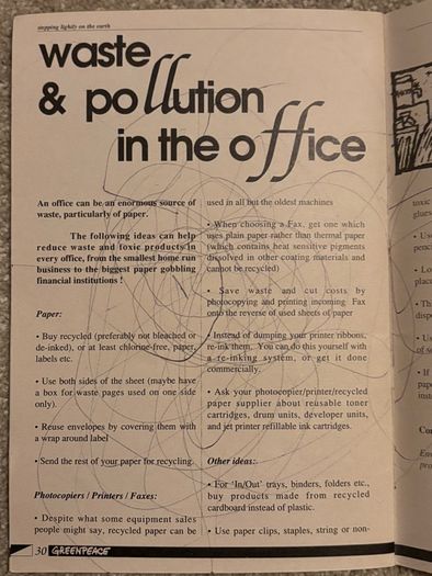 Stepping Lightly on the Earth: a guide for clean living' book