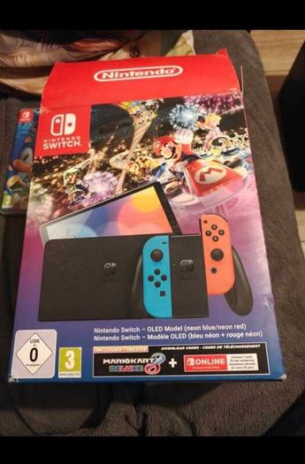 Nintendo switch oled +1 inbuilt game