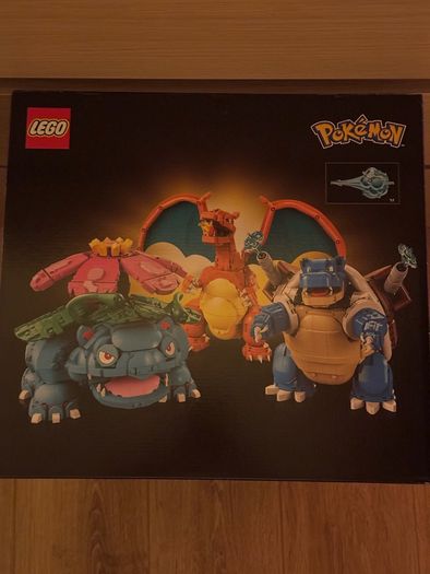 LEGO Pokemon 72153 Venusaur, Charizard, Blastoise Sealed