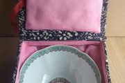 Vintage Chinese Famille Rose Eggshell Porcelain Bowl