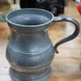 Vintage Set of 5 Pewter Mugs Image 2