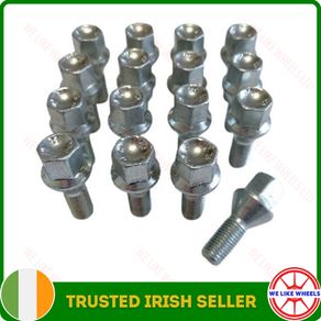 16 x New Wheel Bolts (25mm) 3 Series E21 E30 E36 E46 E90 (N16). Delivery