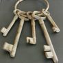 Set of old iron keys Image 2