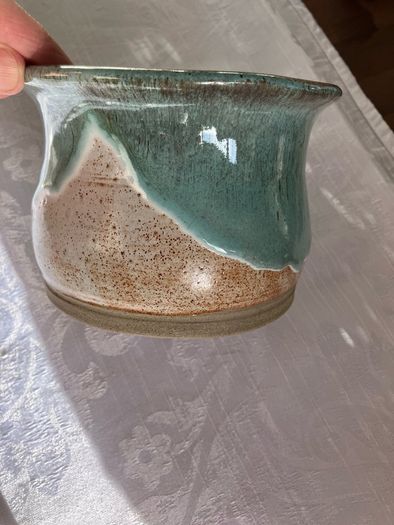 Ceramic glazed pot