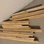 Solid Oak Hardwood Flooring approx 20sqm - Lifted, 18mm, Collection Only Image 4