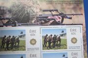 Ireland 2013.60c x 16.Irish Defence Forces.Complete Four Pane Stamp Booklet.MNH.