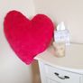 Red Cushion - Love Heart Image 2