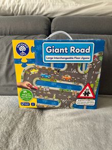 Giant road puzzles