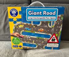 Giant road puzzles