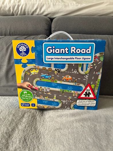 Giant road puzzles
