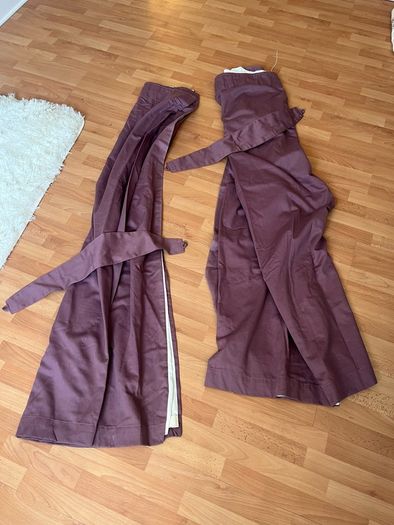 FREE curtains with tiebacks