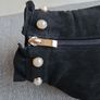 Mulanka black suede style boots uk4 Image 5