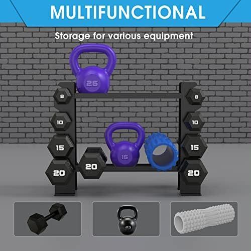Dumbbell Rack Home Gym Weight Rack Dumbbell Storage Rack Multi-layer Weights Holder