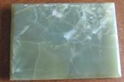 Unique Rare Brazilian Dark Green Onyx Plinth / Base