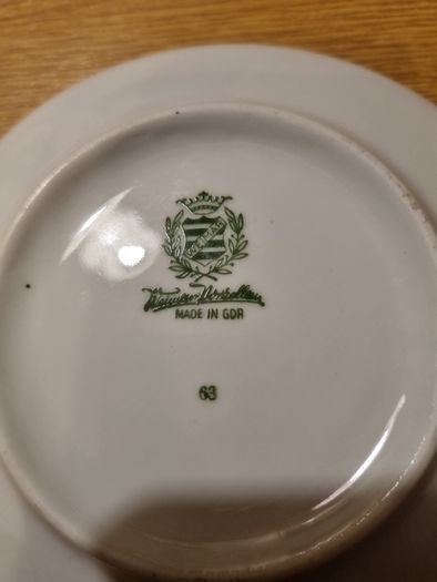 Vintage "Weimar" Germany Tea Cup and Saucer