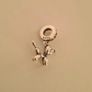 Brand new, jewellery, dog, unused silver charm pendant, S925 sterling silver, charm Free postage Image 3