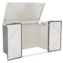 NEW Outdoor Lockable Bike Shed Bicycle Tool Storage Shelter Image 2
