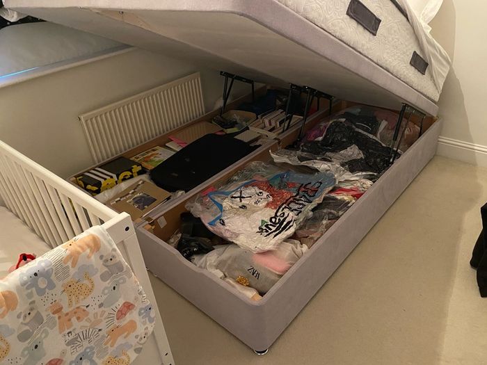 Bed and Mattress (King Size)