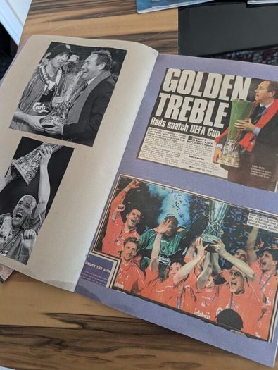 Huge 1990 80s vintage liverpool and some vintage Ireland soccer gear signed gear etc