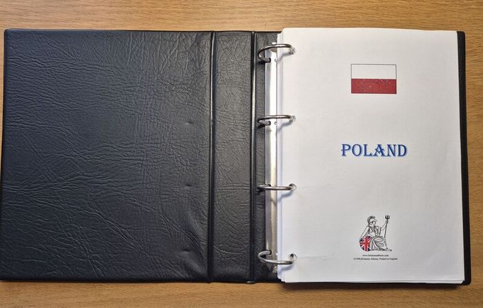 Poland stamps in album 1984 -1996