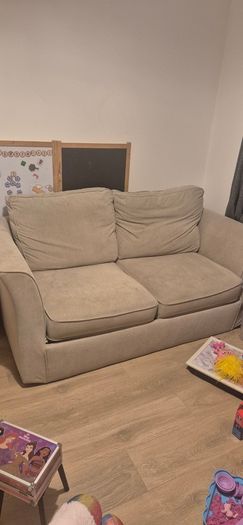 Two-seater sofa bed