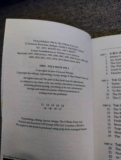 The Guns of Easter by Gerard Whelan 2016 in good condition with some signs of wear on the cover see photos FREE STANDARD POSTAGE INCLUDED