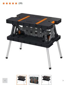 Foldable work bench