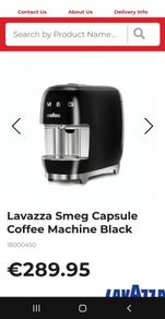 SMEG Lavazza Coffee Machine