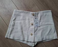 Zara white skort M