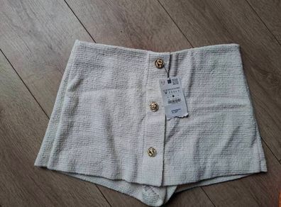 Zara white skort M