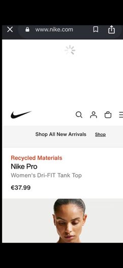 Woman's Nike Size Small Duo