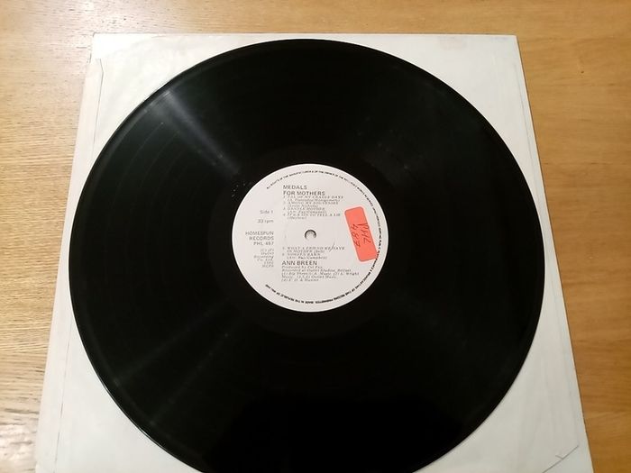 ANN BREEN. Medals For Mothers. Original 1986 Irish Pressing. LP. Vinyl. Record. Album.