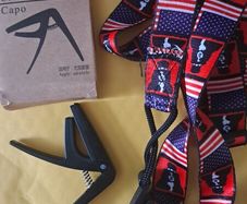 Ukulele Capo plus Strap