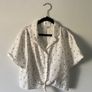 Zara polka dot shirt with knot size 9yo Image 4