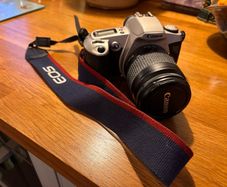 Canon EOS 500N film camera