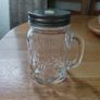 mason jar with hole for straw Image 2