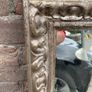 pair of vintage ornate framed mirrors old pub window divider originally mounted back to back Image 9