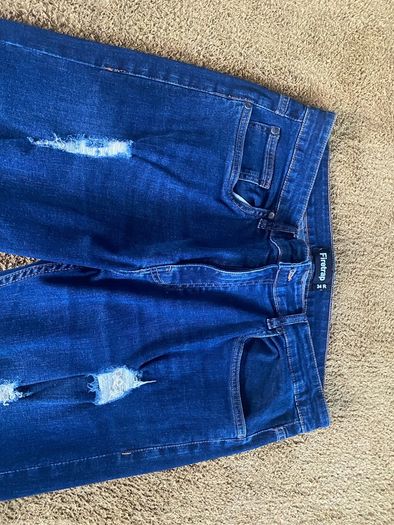 Mens Navy Jeans Firetrap 34R