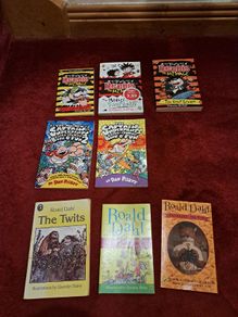 Books bundle Dennis the Menace Captain Underpants Roald Dhal
