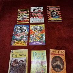 Books bundle Dennis the Menace Captain Underpants Roald Dhal