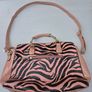 pink and black handbag Image 2