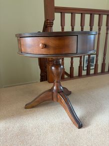 French Oak Wood Table